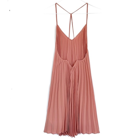 CAYANNE Pleated Slip Mini Dress - Picture 3 of 6
